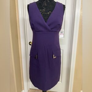 Elegant Michael Kors Purple Dress